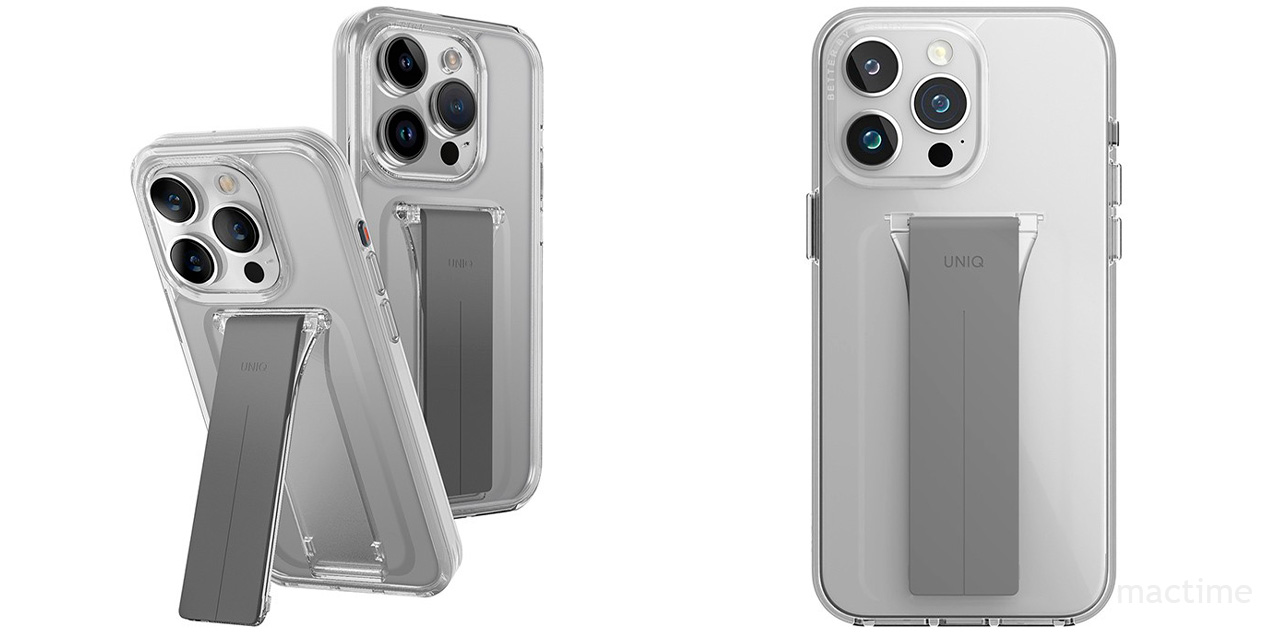 Прозрачный чехол Uniq Heldro Mount для iPhone 15 Pro Max